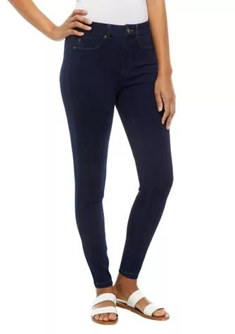 Cupio Womens Denim Jeggings With Back Pockets 1