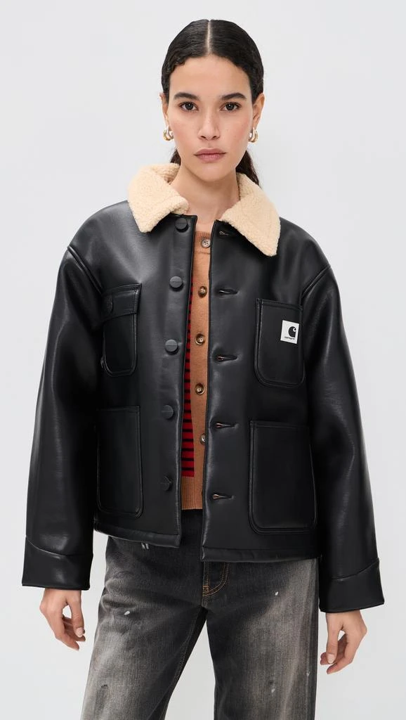 Carhartt WIP Shepton OG Faux Leather Michigan Barn Jacket
