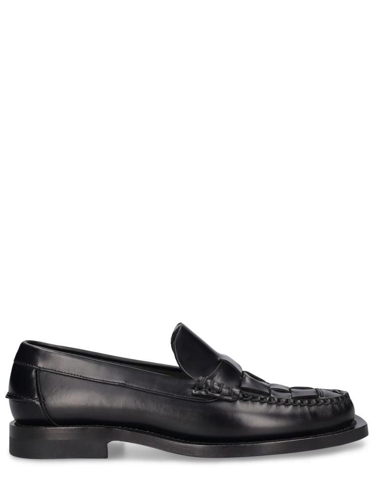 HEREU 20mm Nombela Leather Loafers