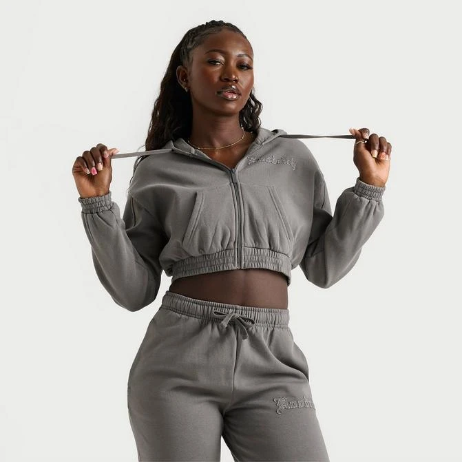HOODRICH Women's Hoodrich Tagra Cropped Full-Zip Hoodie 1