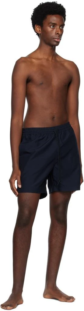 Carhartt WIP Navy Chase Swim Shorts 4