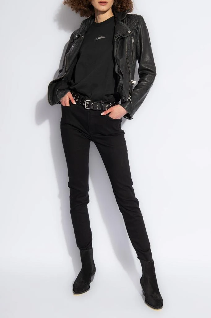 ALL SAINTS ‘Cargo’ leather jacket 2
