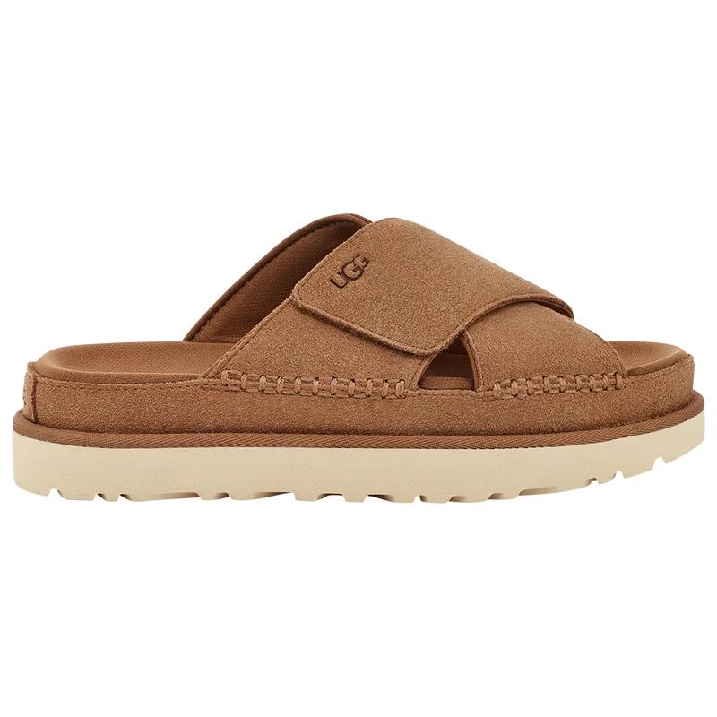 UGG UGG Goldenstar Cross Slides - Women's 1