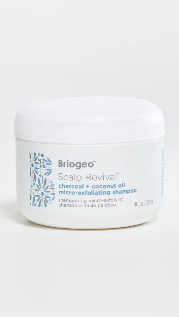 Briogeo Scalp Revival Charcoal + Coconut Oil Micro-Exfoliating Shampoo 1