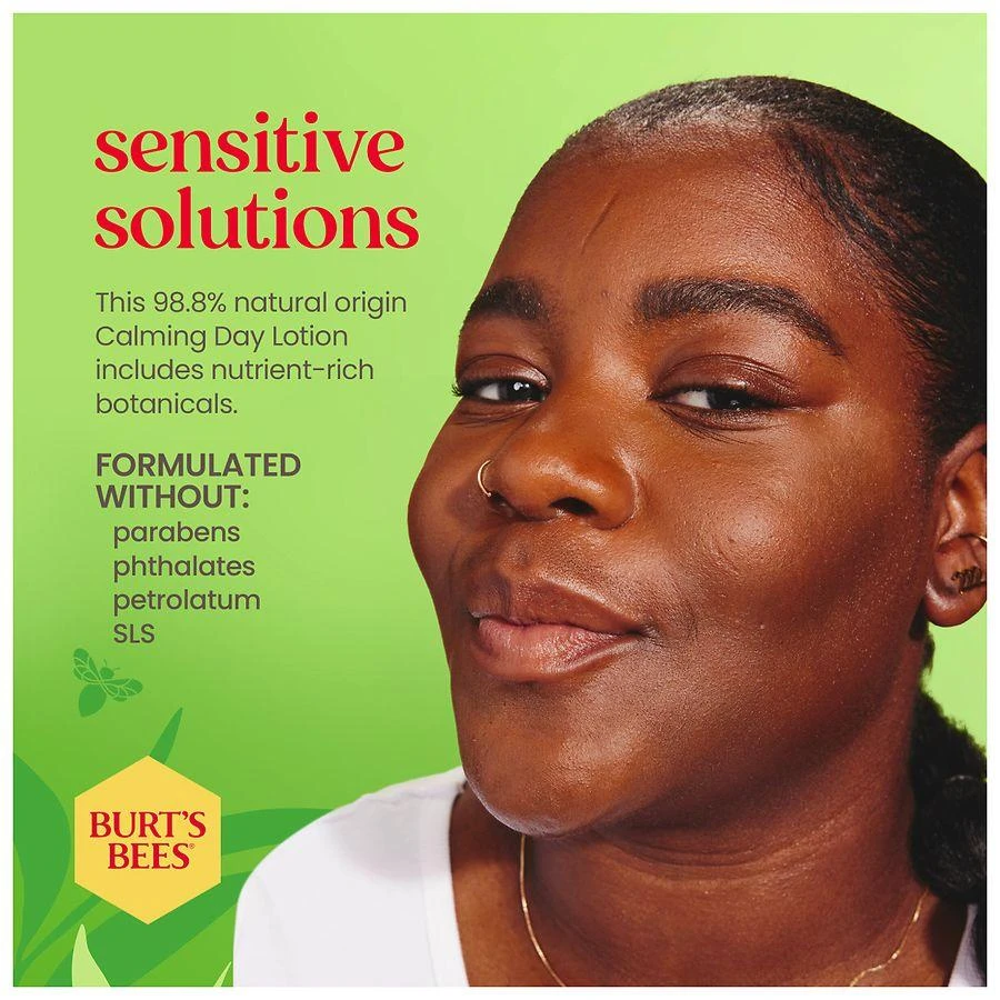 Burt's Bees Calming Day Face Lotion With Aloe and Rice Milk 8
