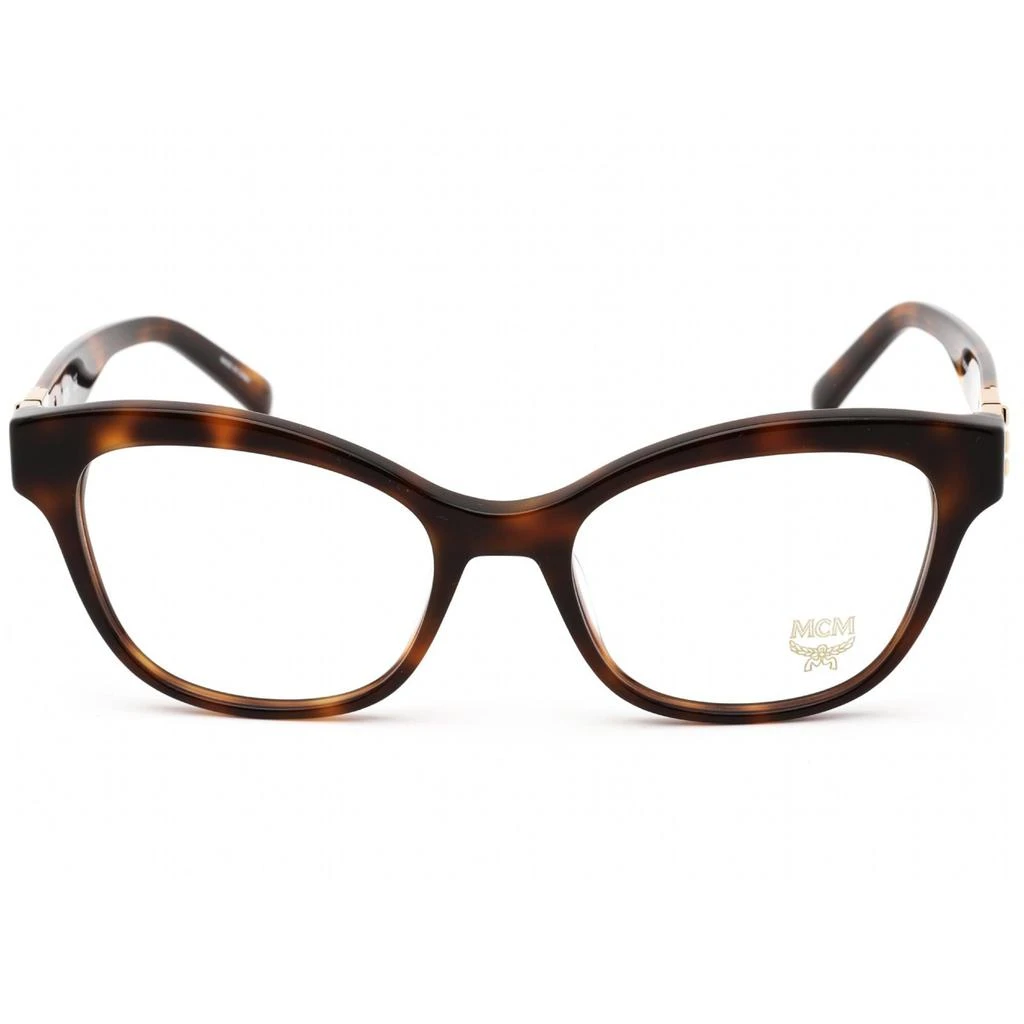 MCM MCM Women's Eyeglasses - Clear Demo Lens Havana Acetate Cat Eye Frame | MCM2699E 214 2