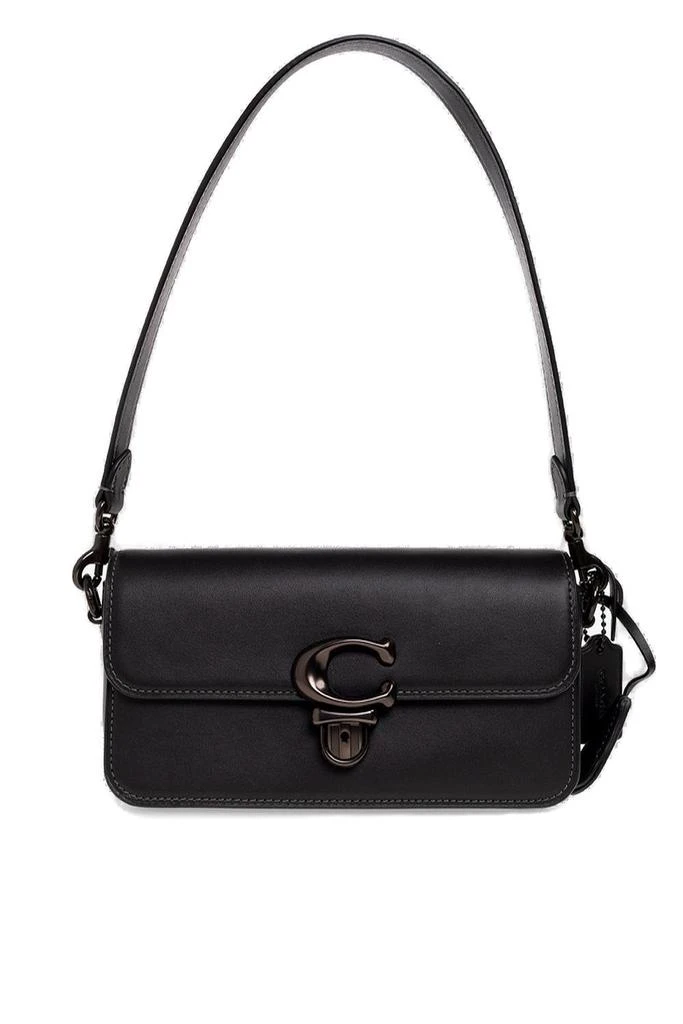 Coach Coach Studio Logo Plaque Baguette Shoulder Bag 1