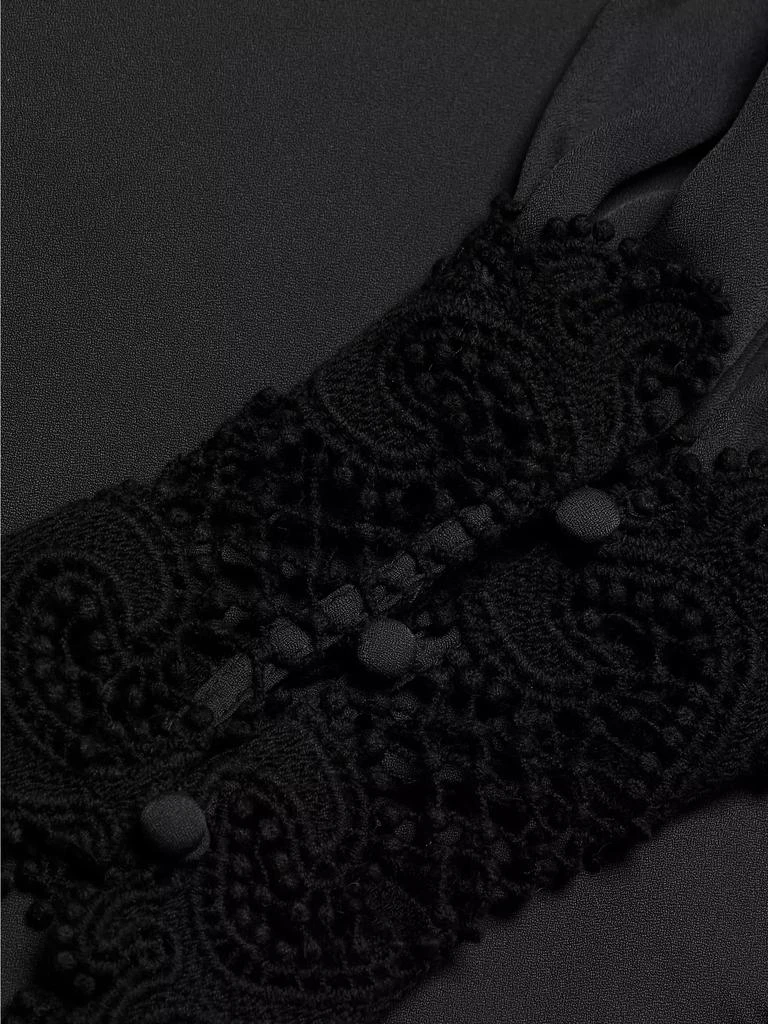 L'Agence Ava Lace Cuff Blouse 7