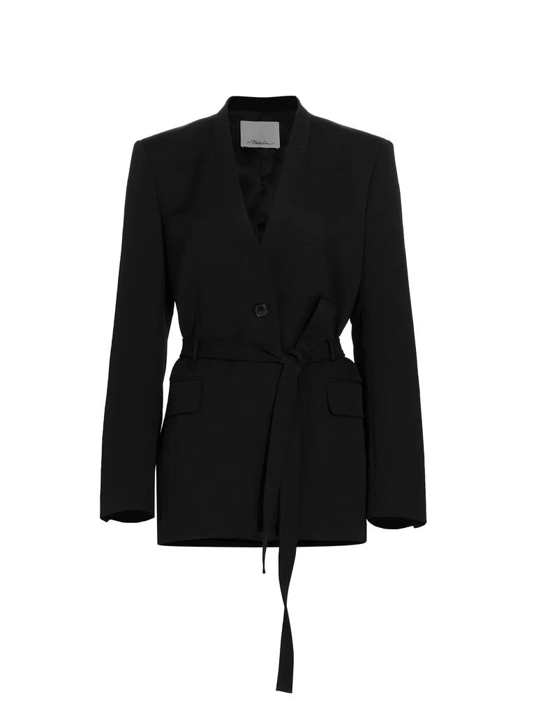 3.1 Phillip Lim Wool-Blend Tie-Waist Blazer 1