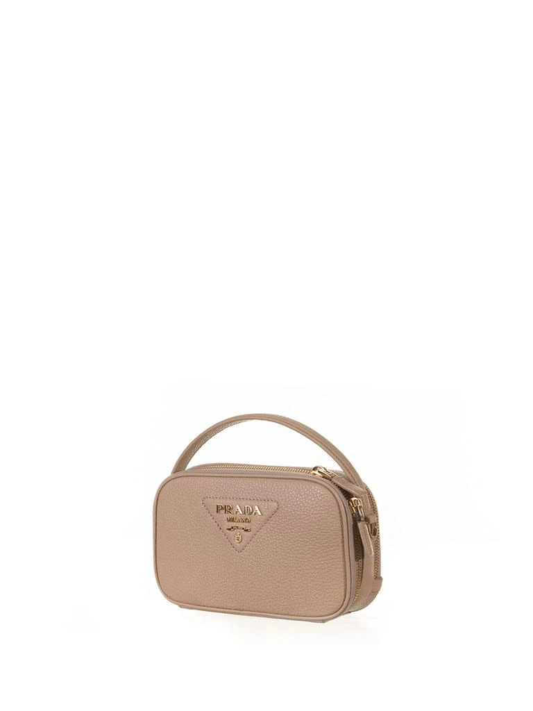 Prada Prada Leather Mini Bag With Shoulder Strap And Logo - Women 2