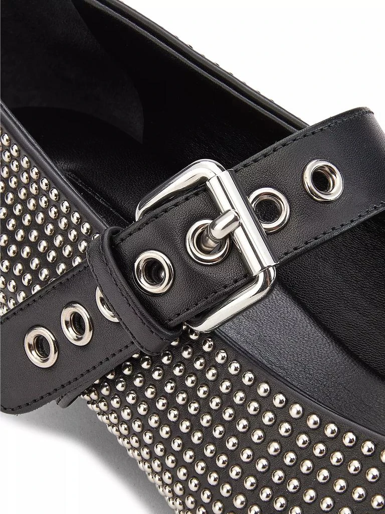 Miu Miu Studded Leather Mary Janes 6