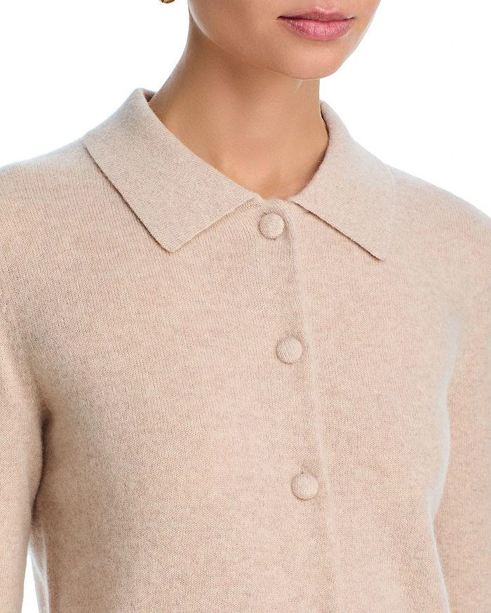 C by Bloomingdale
s Cashmere 100% Cashmere Polo Cardigan Sweater - Exclusive 4
