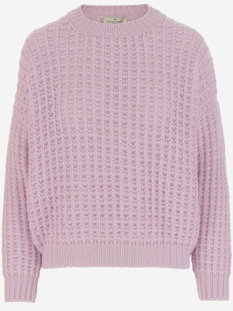 BRUNO MANETTI Bruno Manetti Ribbed Knit Sweater