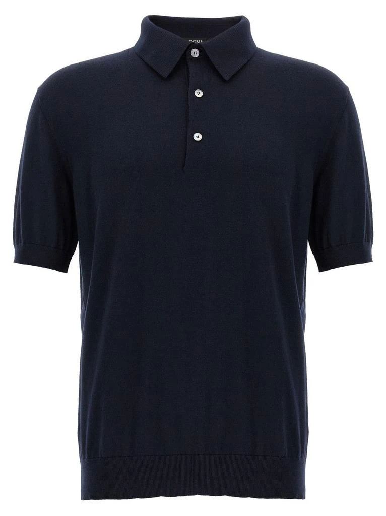 Zegna Cotton Polo Shirt 1