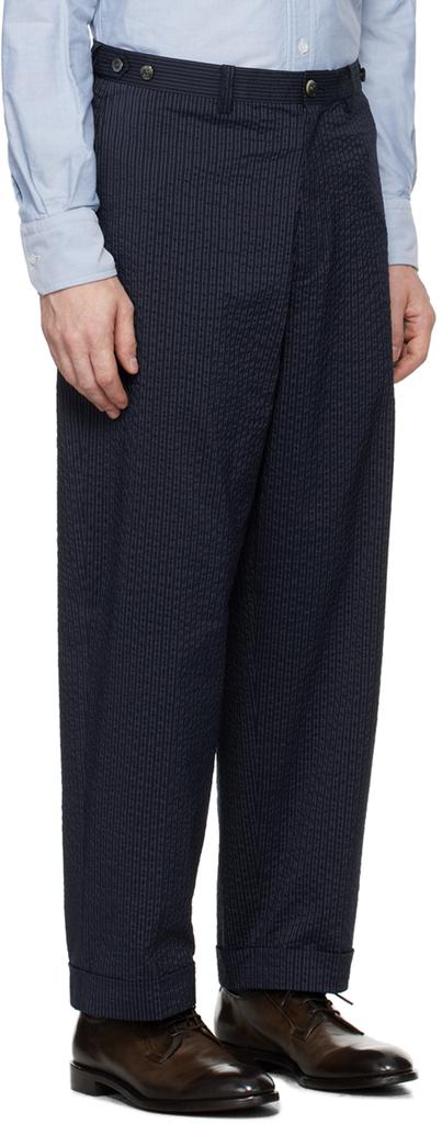 BEAMS PLUS Navy Ivy Trousers