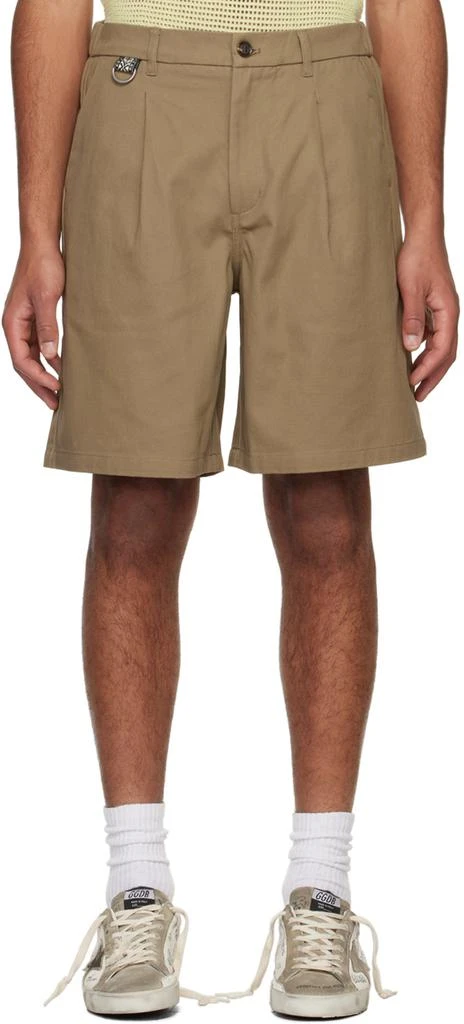 Double Rainbouu Khaki Paradise Shorts 1