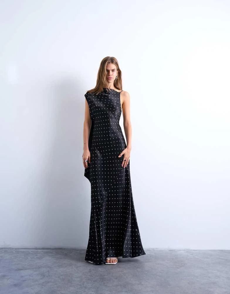 knee length dresses for ladies TOPSHOP Unique Stunning Grey Dress with Tailored Lace Arms, Size UK10 –  FADVault