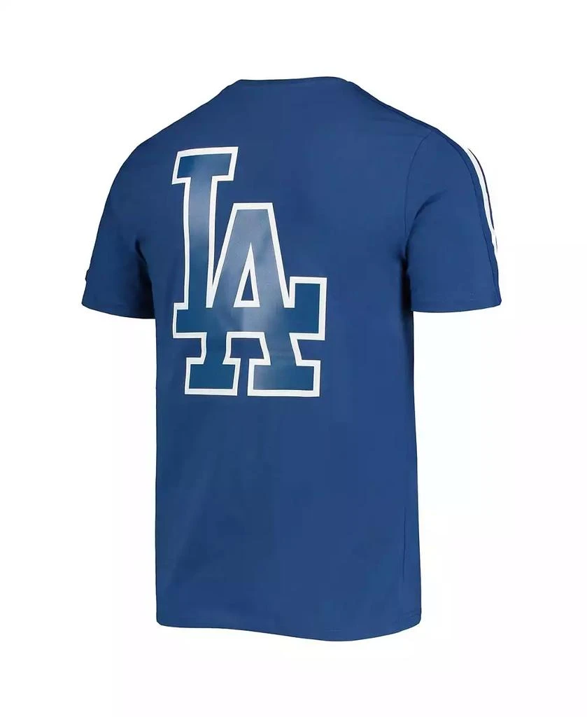 Pro Standard Men's Royal Los Angeles Dodgers Taping T-shirt 3
