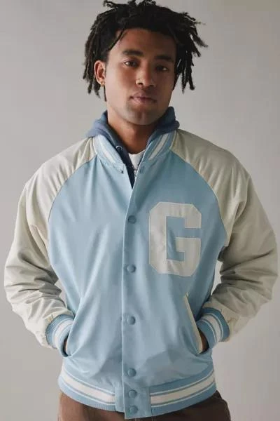 GUESS JEANS GUESS ORIGINALS Satin Varsity Jacket 3