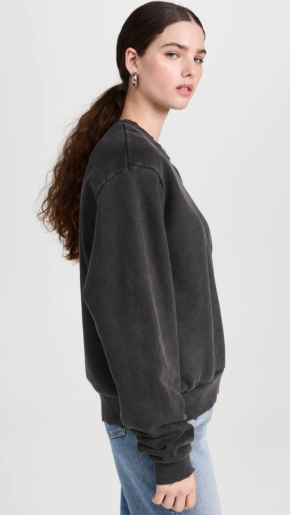 MOUSSY VINTAGE MV Product Processing Neck Sweatshirt 3
