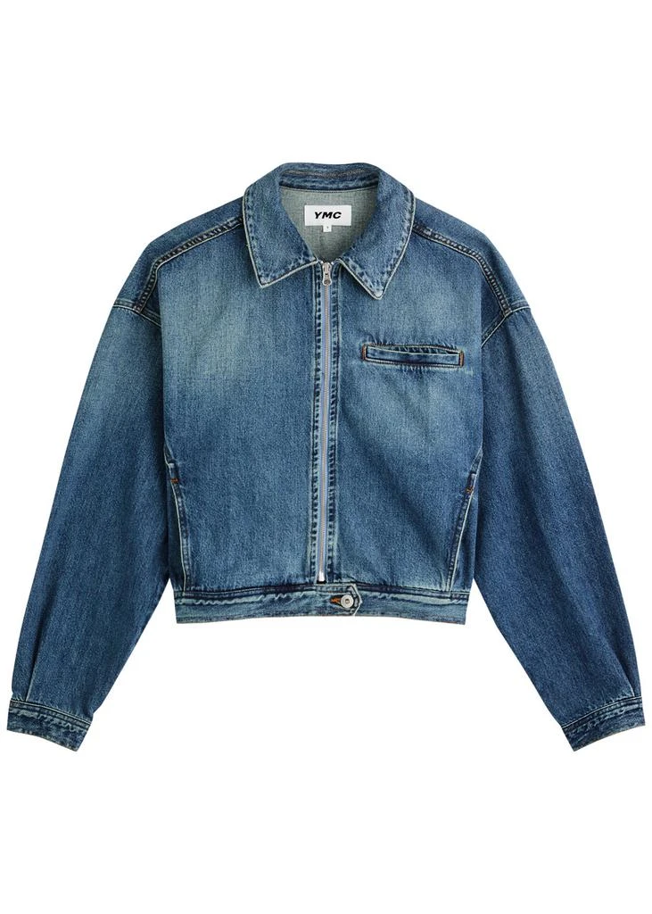 YMC YOU MUST CREATE Burnside cropped denim jacket 1