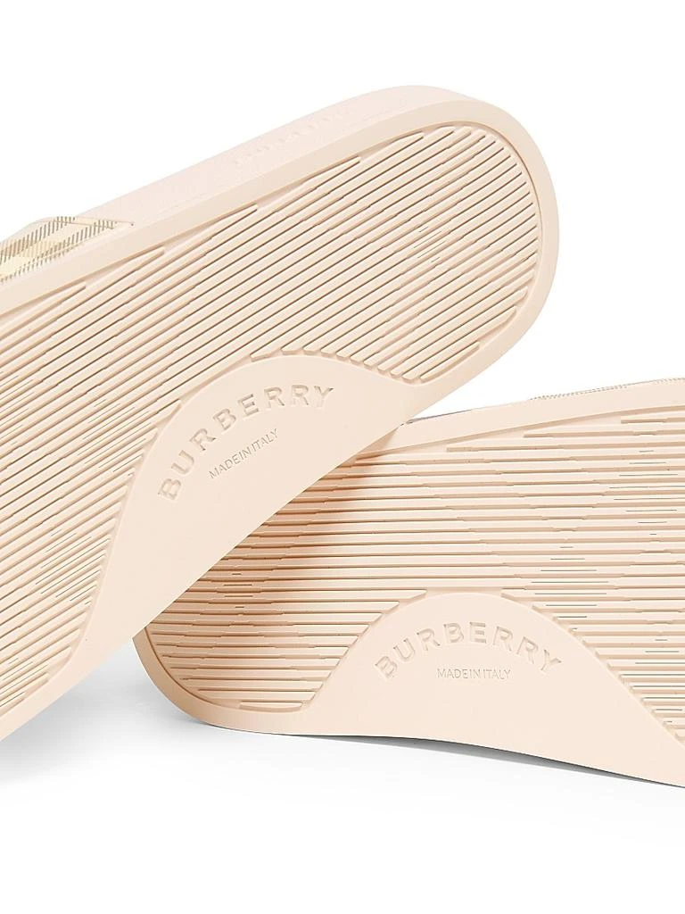 Burberry Check Slide Sandals 6