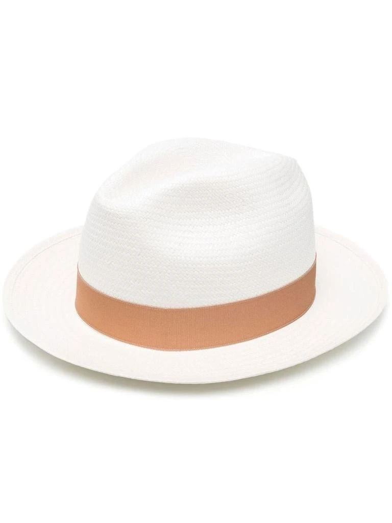 BORSALINO Borsalino Monica Straw Panama Hat 1