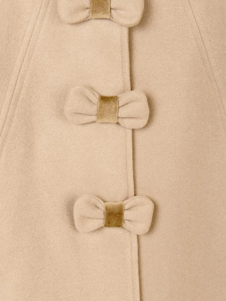 Sarah Louise Girls Cape in Beige 3