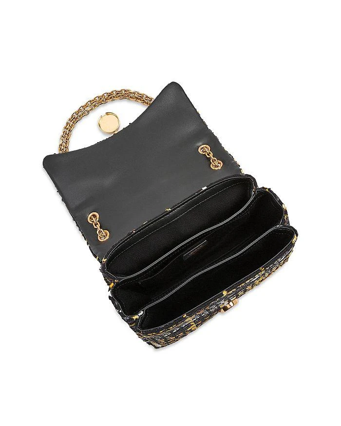 Versace Kleio Tweed Shoulder Bag 4