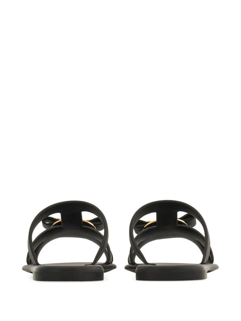 Salvatore Ferragamo Salvatore Ferragamo New Vara Rubber Slides Shoes 3