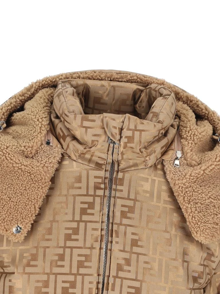 Fendi Fendi Ski Belted Monogrammed Jacket 3