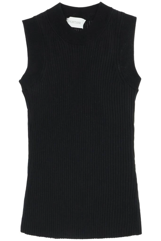 SPORTMAX 'nido' ribbed tank top 1