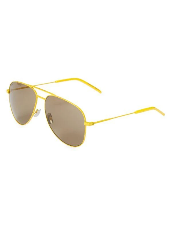 Yves Saint Laurent 59MM Aviator Sunglasses 2