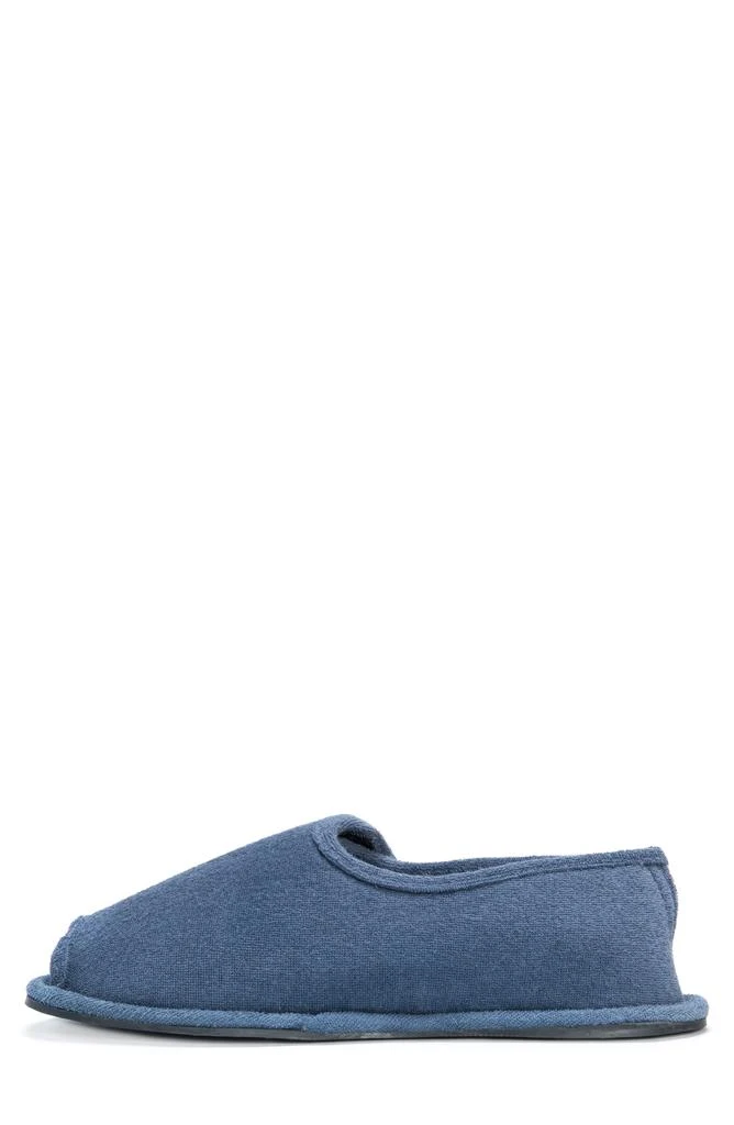 MUK LUKS Terry Open Toe Slipper 8