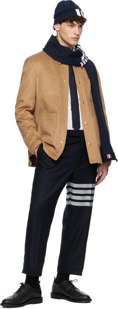 Thom Browne Tan Camel Hair Jacket 4