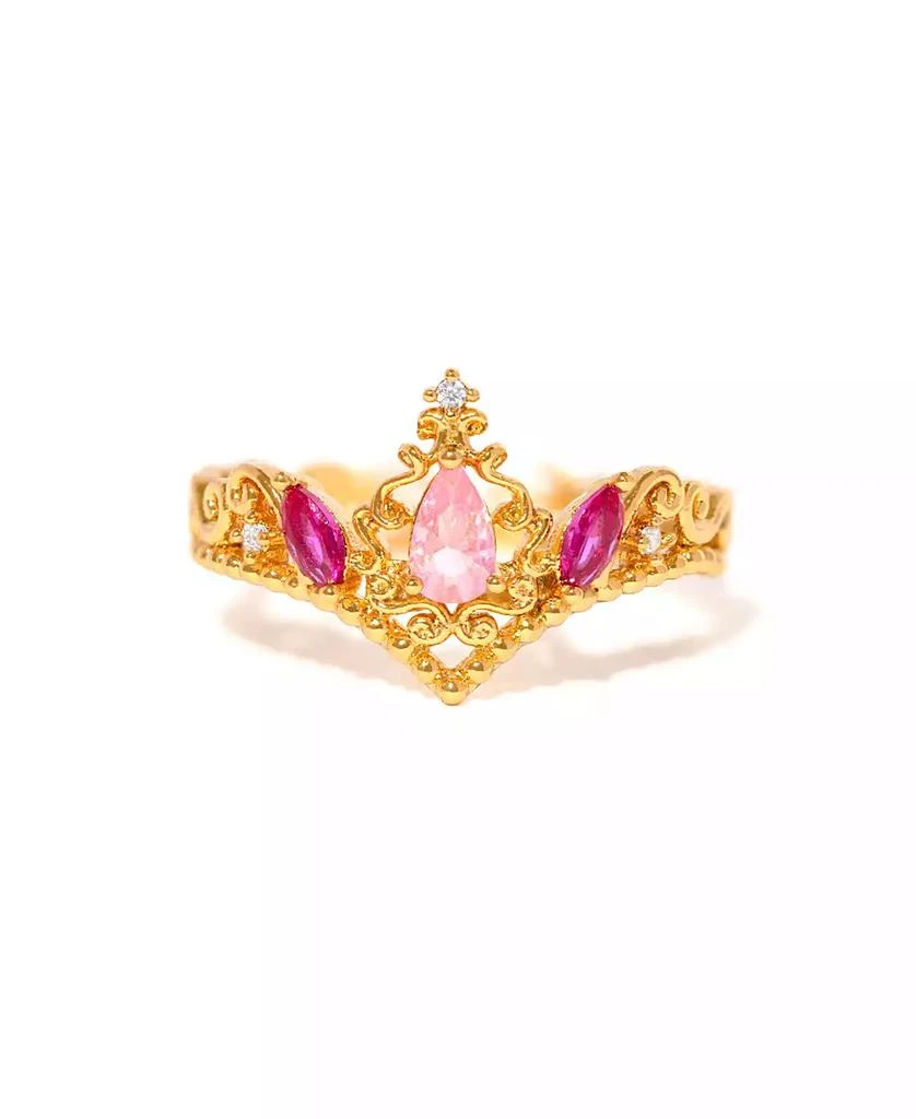 Girls Crew Disney Princess Sleeping Beauty Aurora Crystal Ring