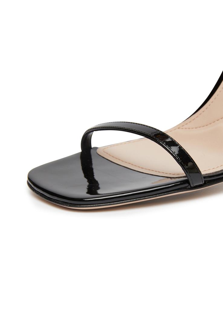 Miu Miu Patent leather sandals - Slippers - Free Shipping