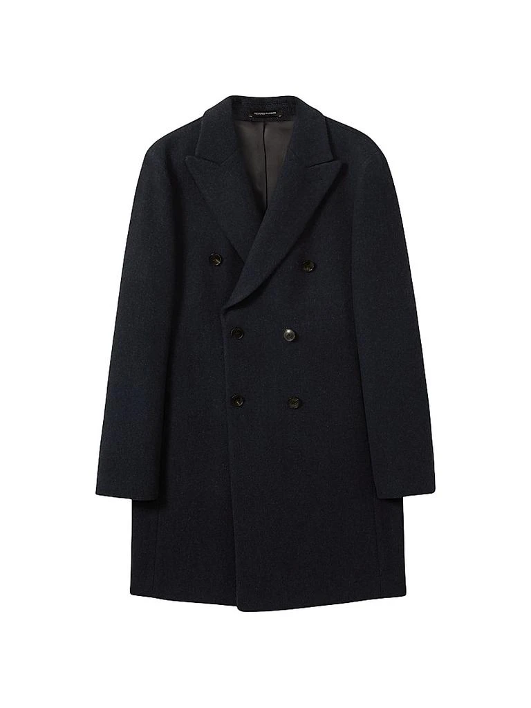 REISS Cliff Wool-Blend Peacoat 1