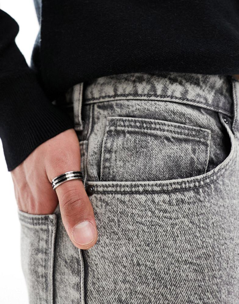 ASOS DESIGN ASOS DESIGN classic rigid jeans in acid wash
