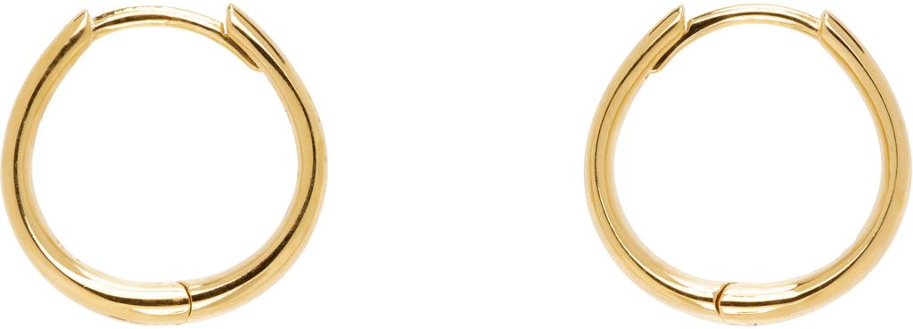 Sophie Buhai Gold Medium Intrinsic Hoop Earrings