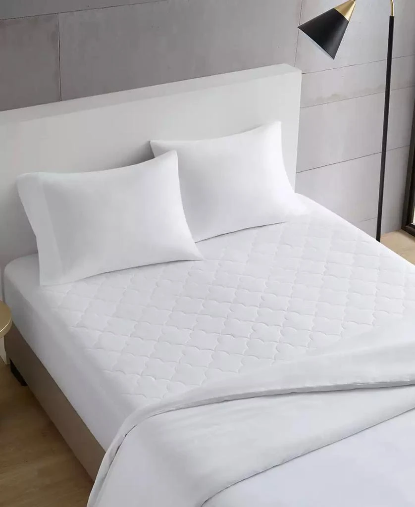 Madison Park All Natural Cotton Percale Quilted Mattress Pad 6