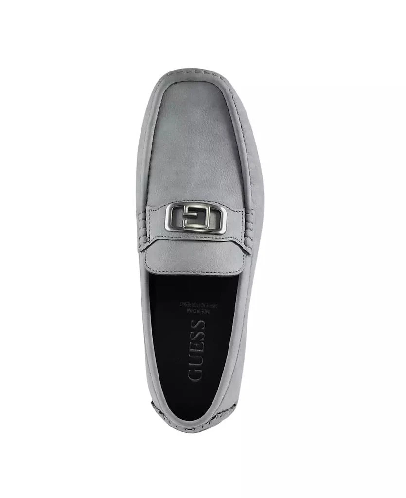 GUESS Men's Agaro Ornamented Moc Toe Driving Loafers 8