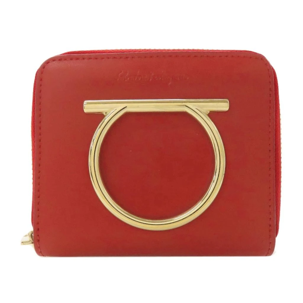 Salvatore Ferragamo Leather Wallet (Bi-Fold) (Pre-Owned)