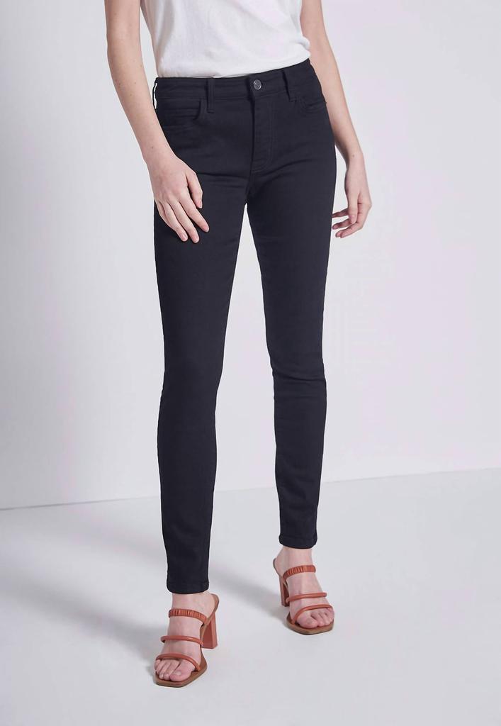 Current Elliott THE ORIGINAL STILETTO JEAN IN CLEAN BLACK