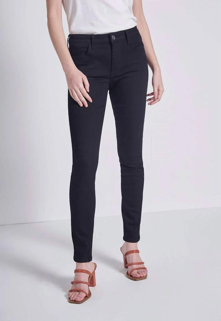 Current Elliott THE ORIGINAL STILETTO JEAN IN CLEAN BLACK 1