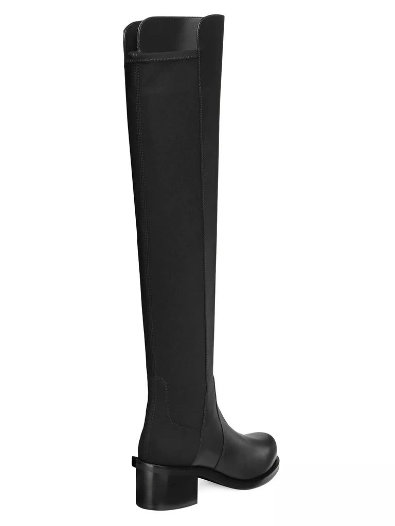 Stuart Weitzman Reserve Bold Leather Over-The-Knee Boots 3