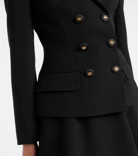 Dolce 
Gabbana DG virgin wool blazer 5