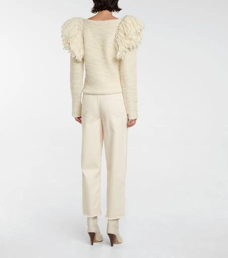 Isabel Marant Sully fringed wool-blend sweater 3