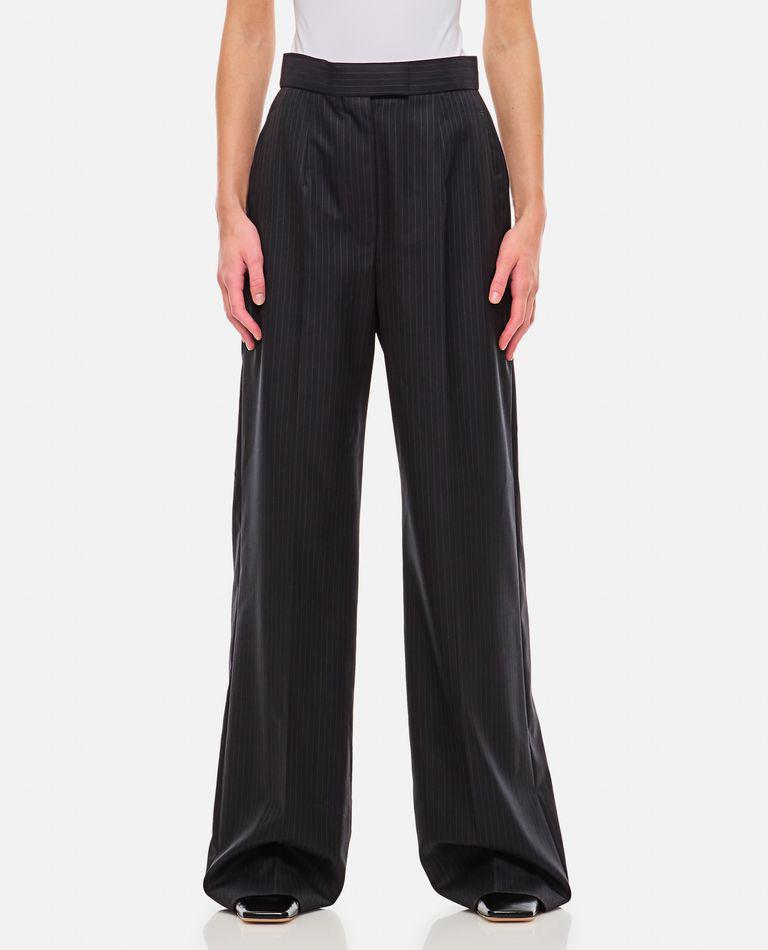 パンツ ALEXANDER MCQUEEN SLIM PANT Alexander McQueen - Slim-Fit Zip-Detailed Leather Trousers