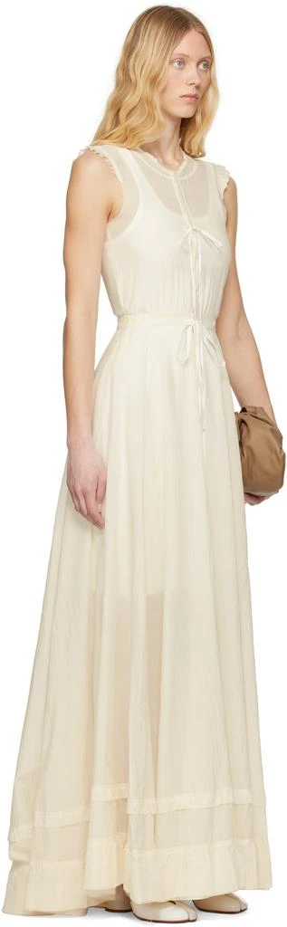Off-White Cotton Voile Maxi Dress  On Sale Now with Up to 73% Off |  Discover Exclusive Deals & Savings at BeyondStyle  Authentic MM6 long  dresses|women with Limited-Time Discounts, Free Shipping,